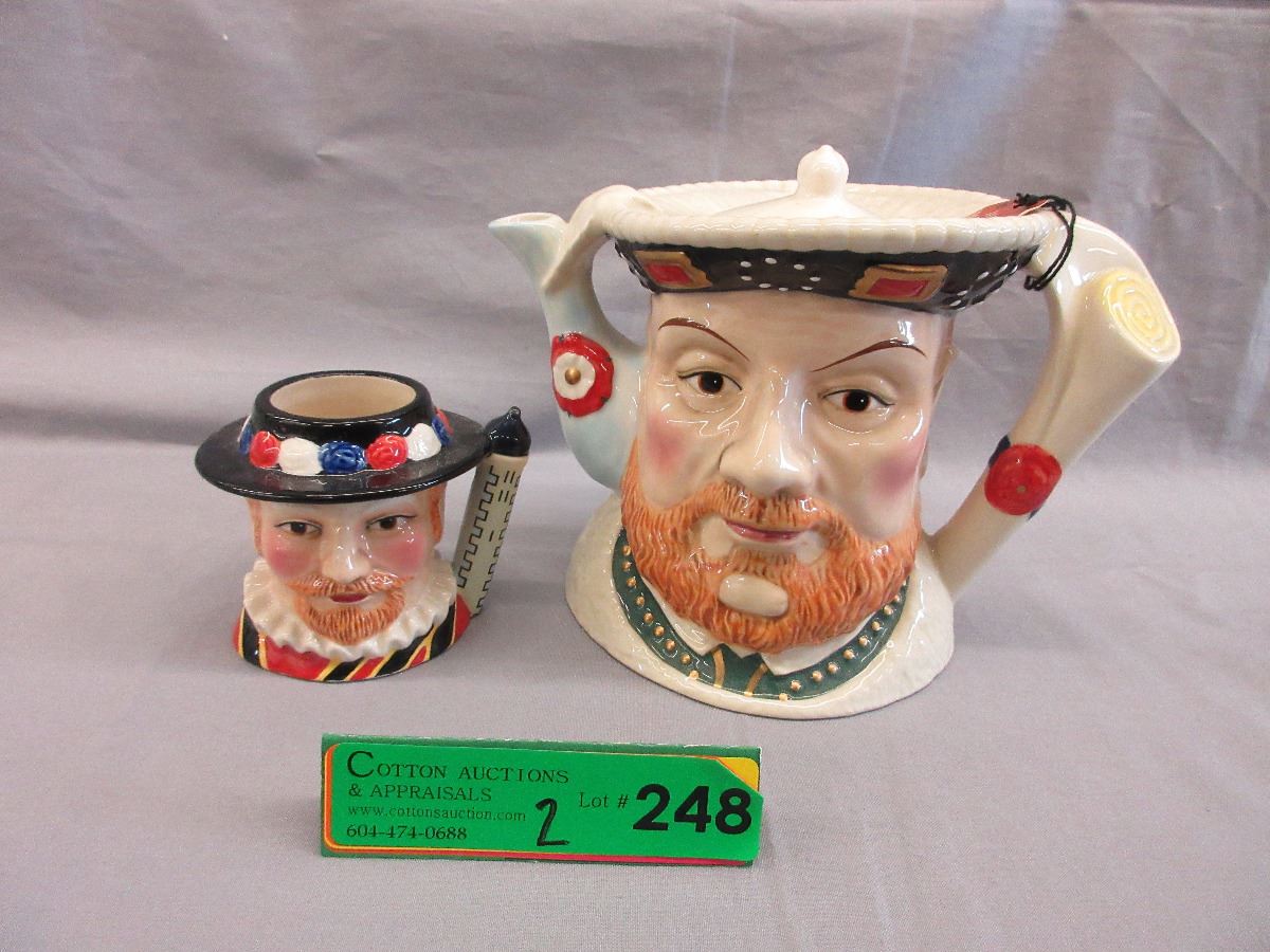 James Sadler character teapot & mug