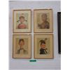 Image 1 : 4 Framed "Kroger" cartoons