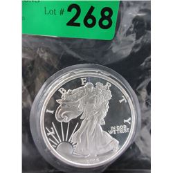 5 Troy Oz. Walking Liberty/ Eagle Silver Round
