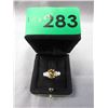 Image 2 : Oval Citrine & Diamond Dinner Ring