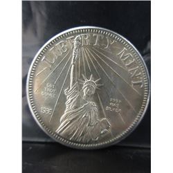 1986 Liberty Mint Silver Art Round