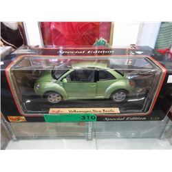 Die Cast scale model Volkswagen beetle