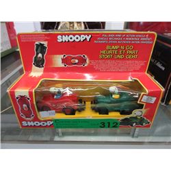 1985 "Snoopy" bump-n-go toy