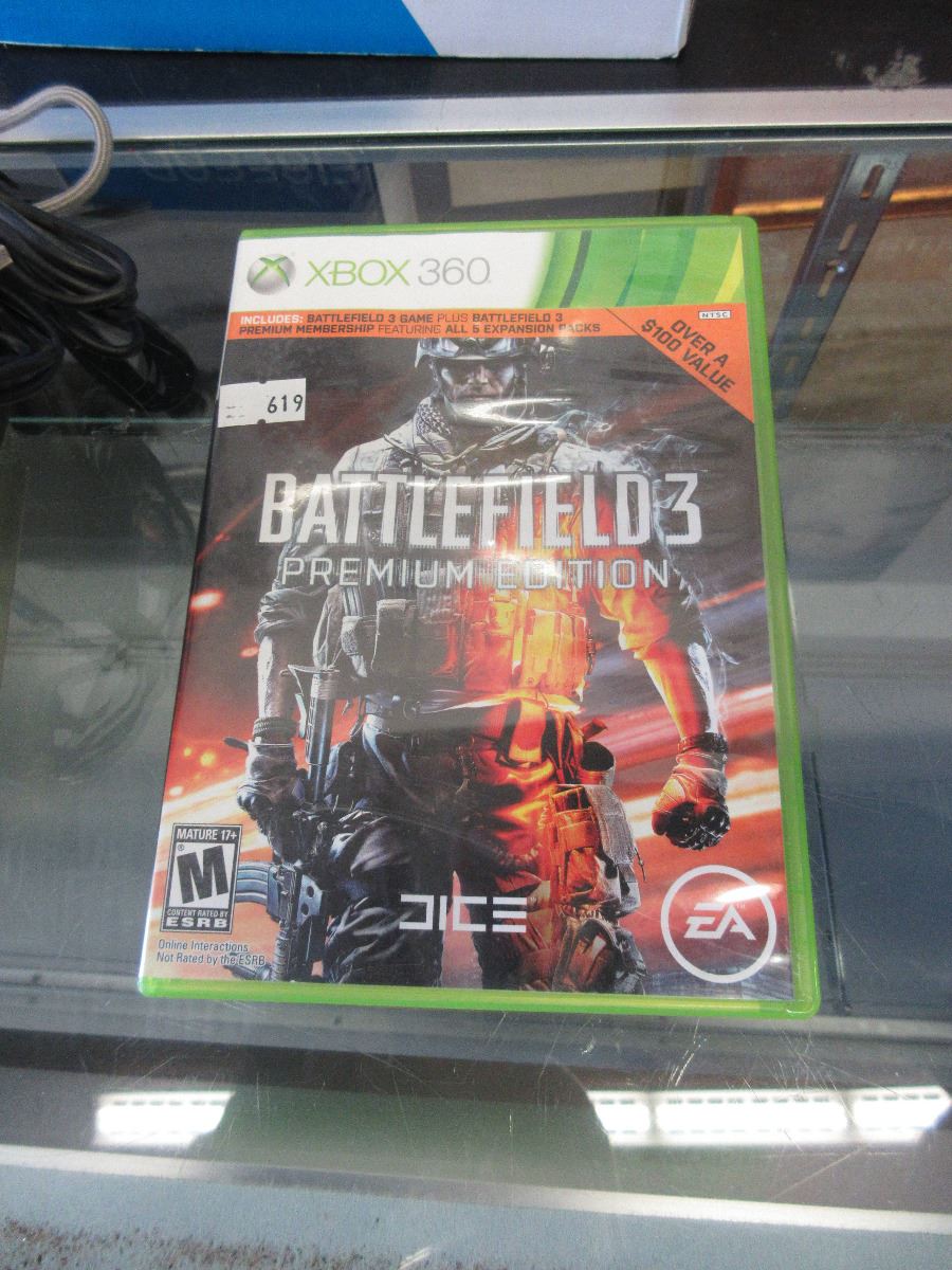 3 Xbox 360 games used