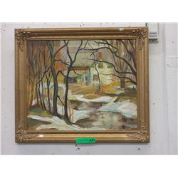 Signed original Vist painting