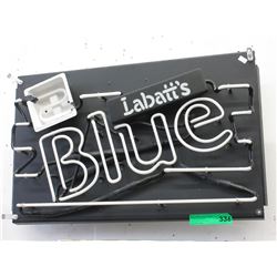 Electric Neon Labatt Blue sign - used