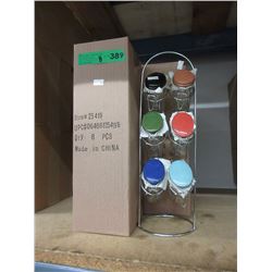 8 New spice jar sets
