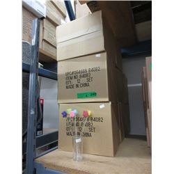 8 Cases of new "Rose" swivel sticks