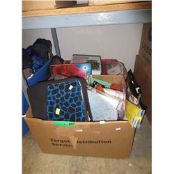 2 Boxes of assorted merchandise