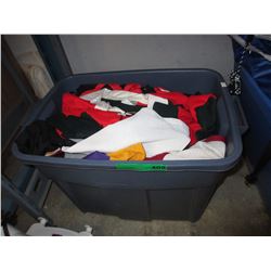 Tote of sports jerseys