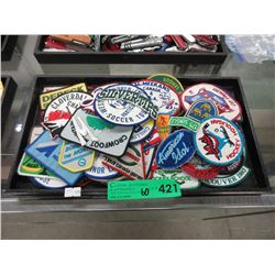 60 Assorted new & used patches
