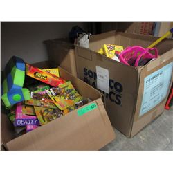 3 Boxes of new children's toys