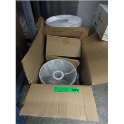 2 New lamps with shades