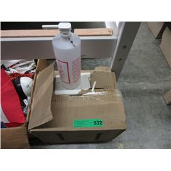 Case of sanitizing gel