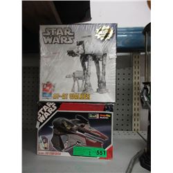 2 Star Wars model kits
