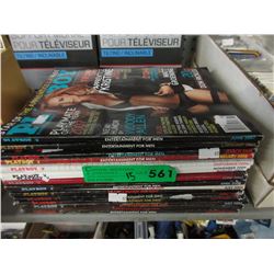 15 Playboy magazines - used