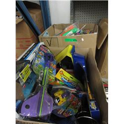 2 Large boxes of new children's toys