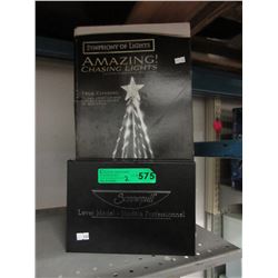 Wine bottle opener & small LED tree
