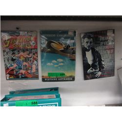 3 New tin signs
