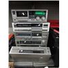 Image 1 : 7 Sanyo & JVC stereo components - used