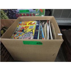 60 comic books - used