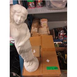 2 Cases of new pottery items