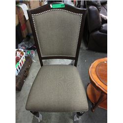 New - Dining chair with upholstered seat & back