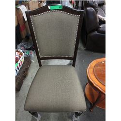 New - Dining chair with upholstered seat & back
