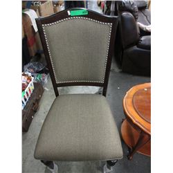 New - Dining chair with upholstered seat & back