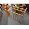 Image 1 : Wood blanket rack - used