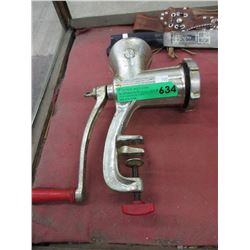 Vintage meat grinder