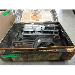 Vintage shoe making tools & hole punch