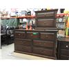 Image 1 : NEW - 7 Drawer dresser & bedside table