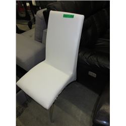 NEW - White dining chair