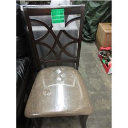 NEW - Dining chair with upholstered chenille