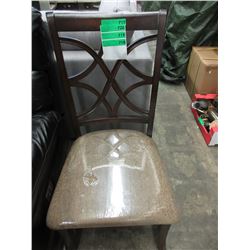 NEW - Dining chair with upholstered chenille