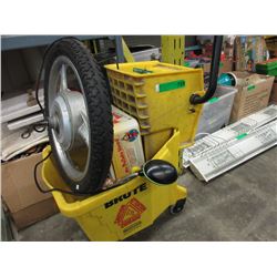 Industrial mop bucket & contents