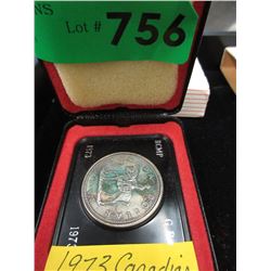 1973 Canadian RCMP Dollar Coin