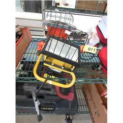 2 Electric work lights - used
