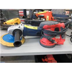 2 Industrial electric sanders - used