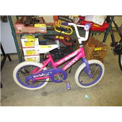Children's pink bicycle - used