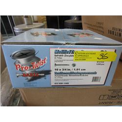 Case of new modified truss screws