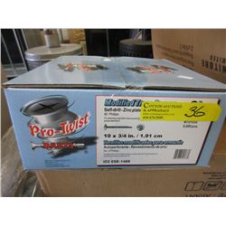 Case of new modified truss screws