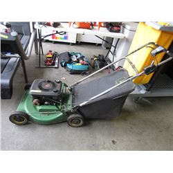 John Deere gas powered lawnmower - used
