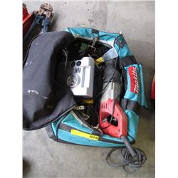 Makita bags & contents - used