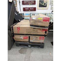 Skid of new furniture parts
