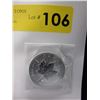 Image 2 : 1 Oz. - 2016 Silver Canada Maple Leaf Coin