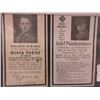 Image 1 : 2 Nazi German WWII Soldier Death Cards