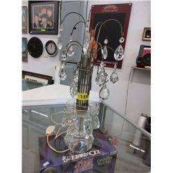 Art Deco "Waterfall" electric lamp
