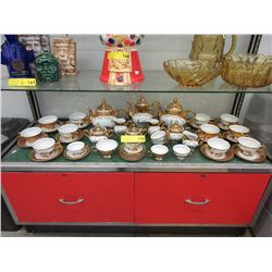 Bavarian Gold Gilt tea service - 43 Pieces